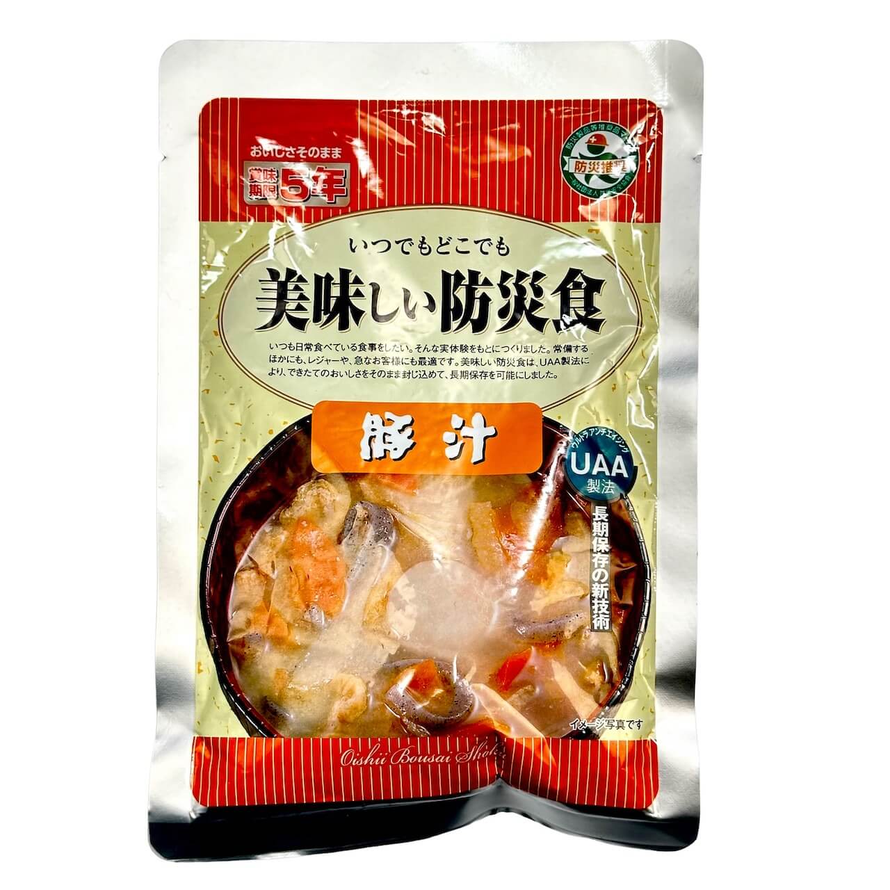 【単品売り】美味しい防災食：豚汁