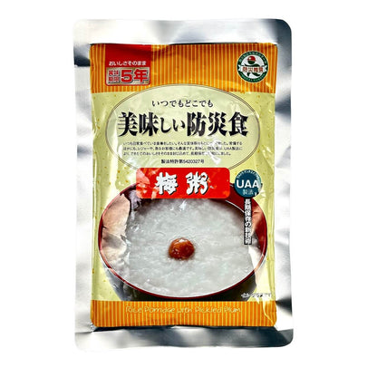 【単品売り】美味しい防災食：梅粥（製法特許第5420327号）